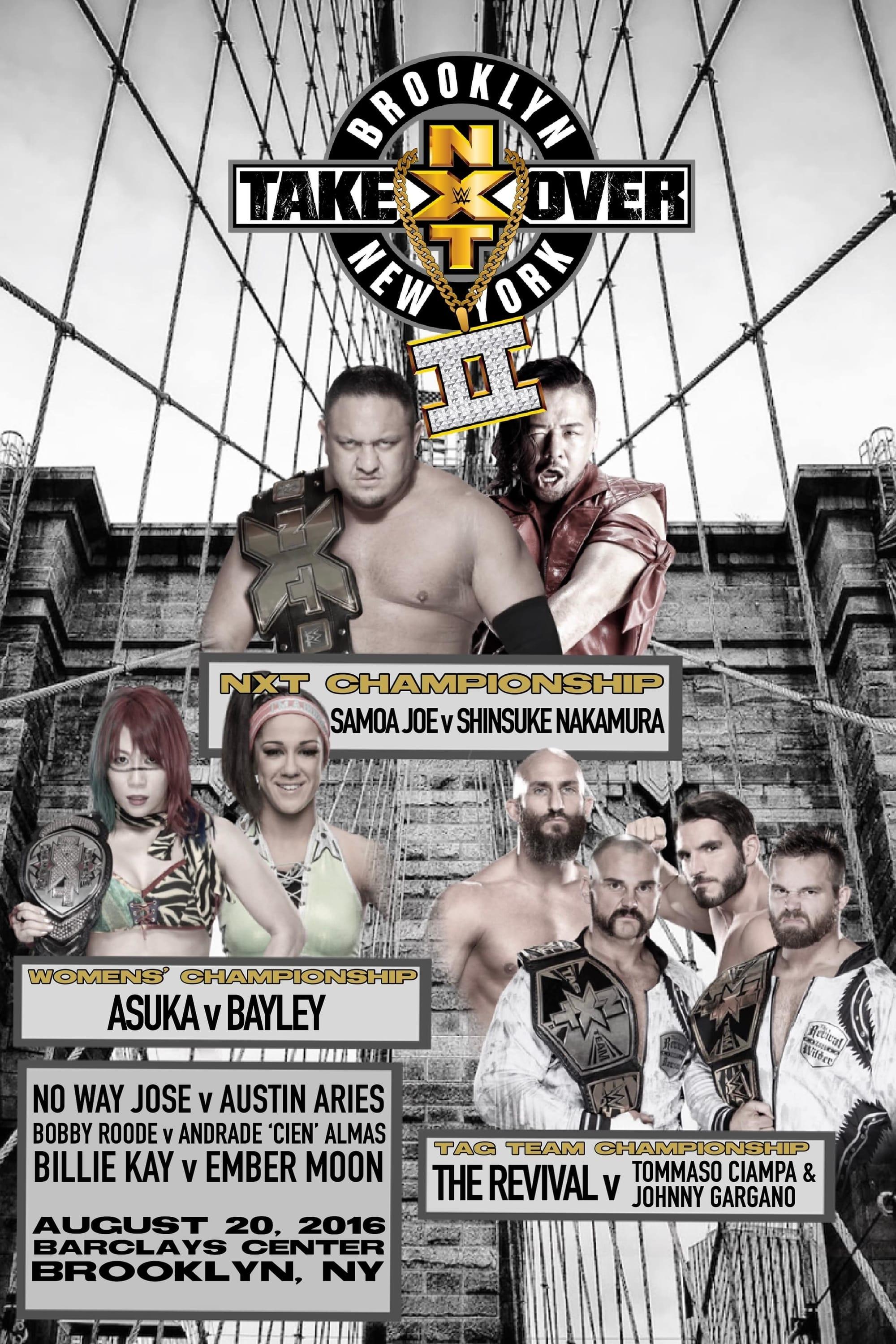 NXT Takeover: Brooklyn II poster