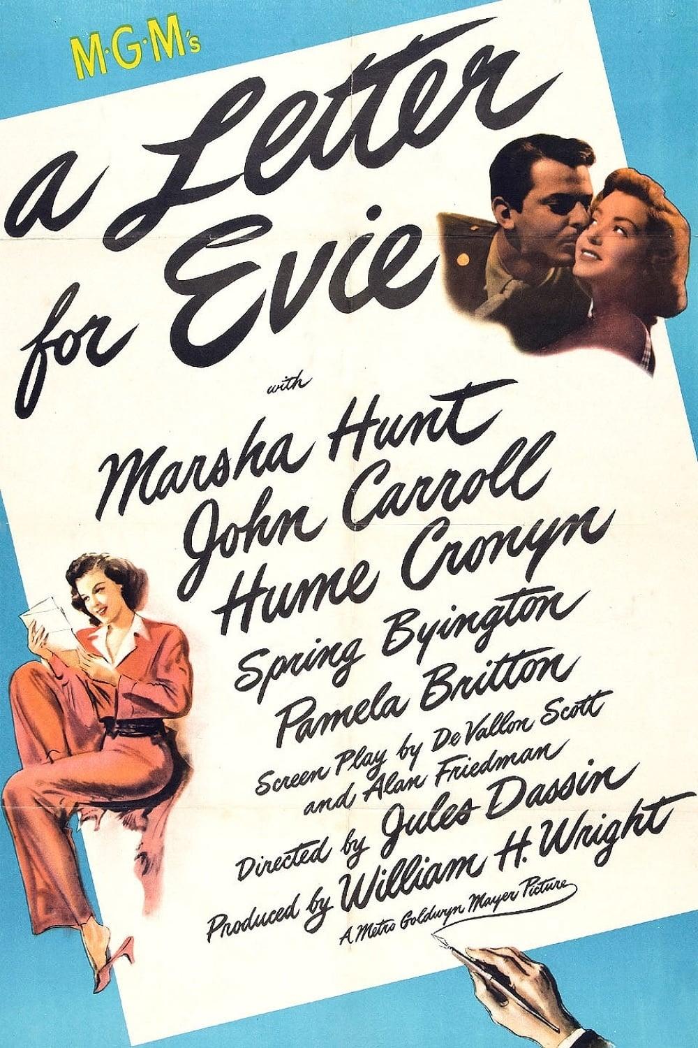 A Letter for Evie poster