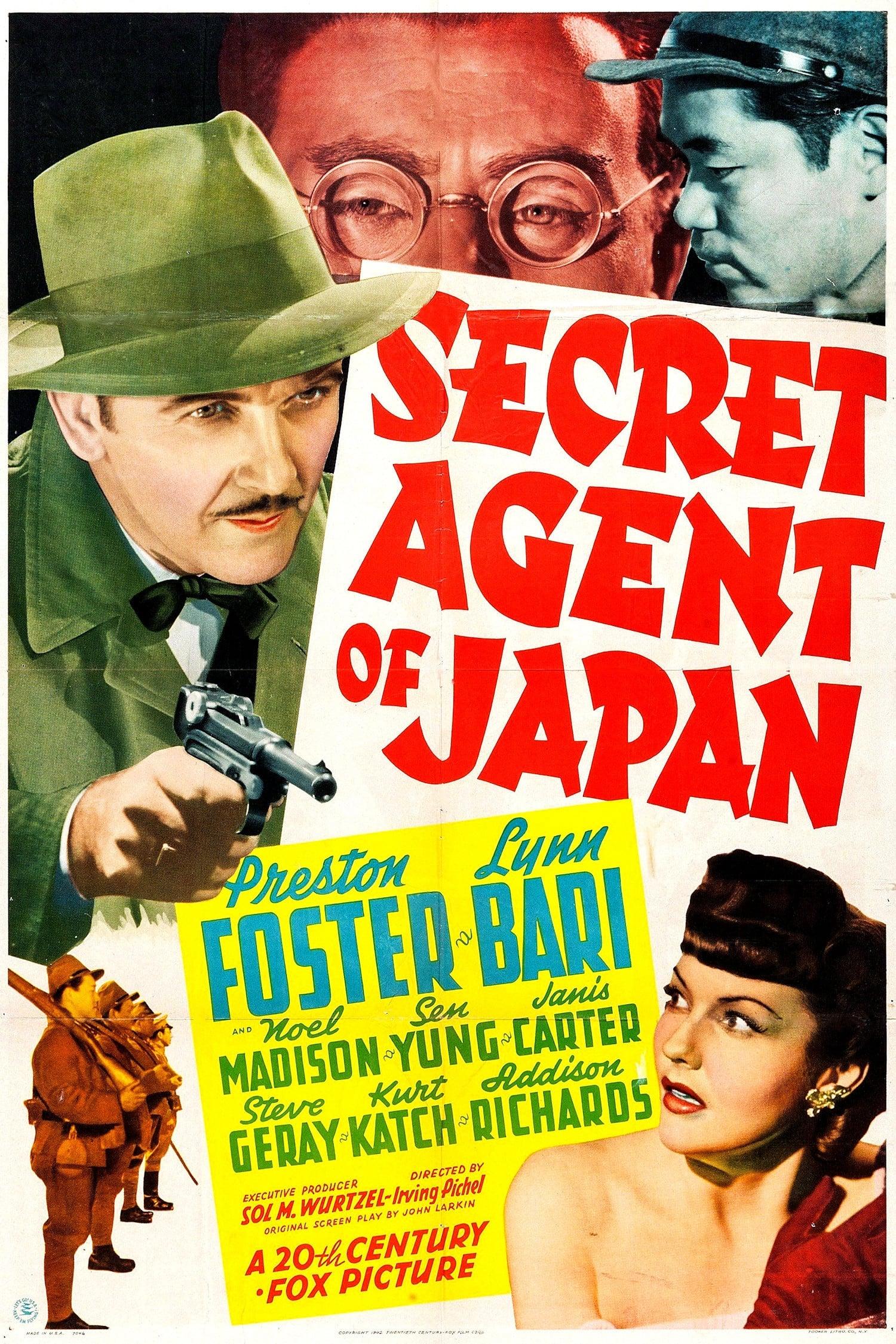 Secret Agent of Japan poster