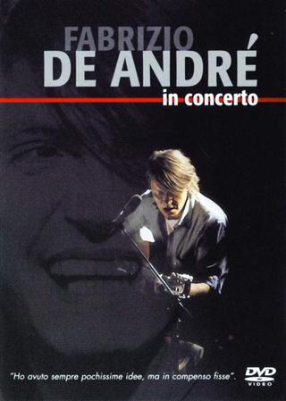 Fabrizio De André - In concerto poster