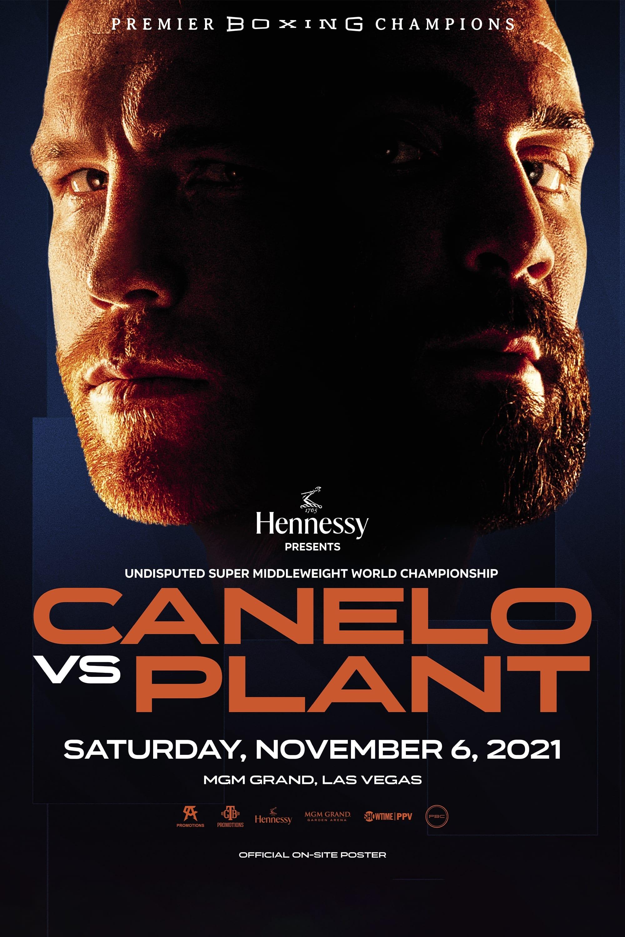 Canelo Alvarez vs. Caleb Plant poster
