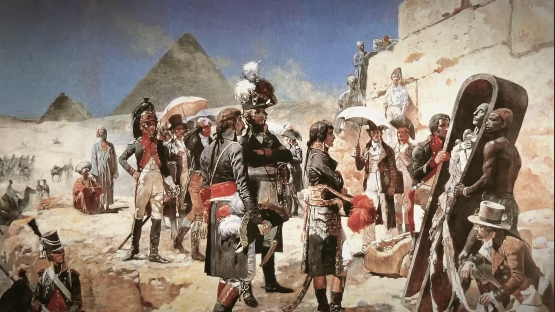 Napoleon in Egypt: Battle of Aboukir 1799 backdrop