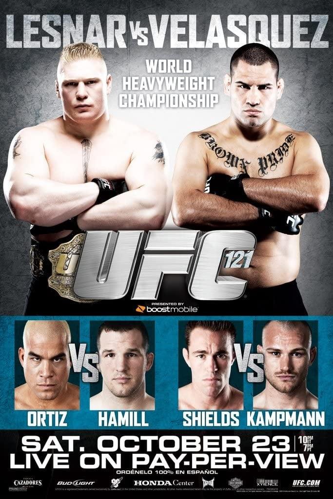 UFC 121: Lesnar vs. Velasquez poster