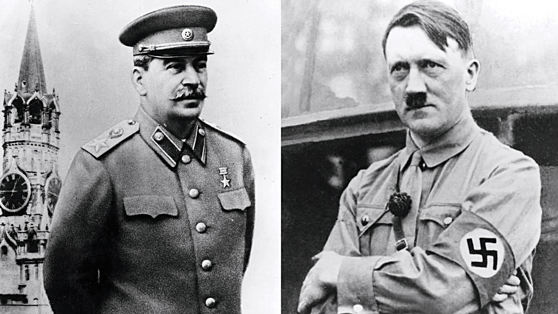 Hitler & Stalin: Portrait of Hostility backdrop