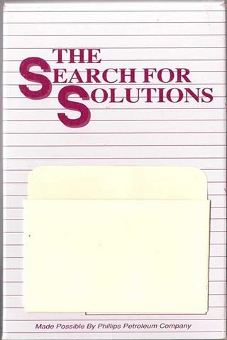 The Search for Solutions poster