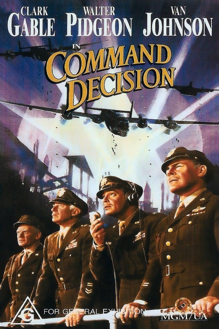 Command Decision poster