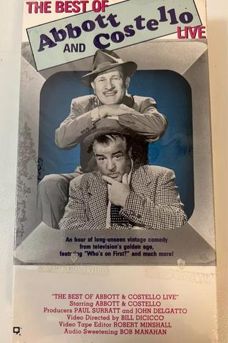 The Best of Abbott & Costello Live poster