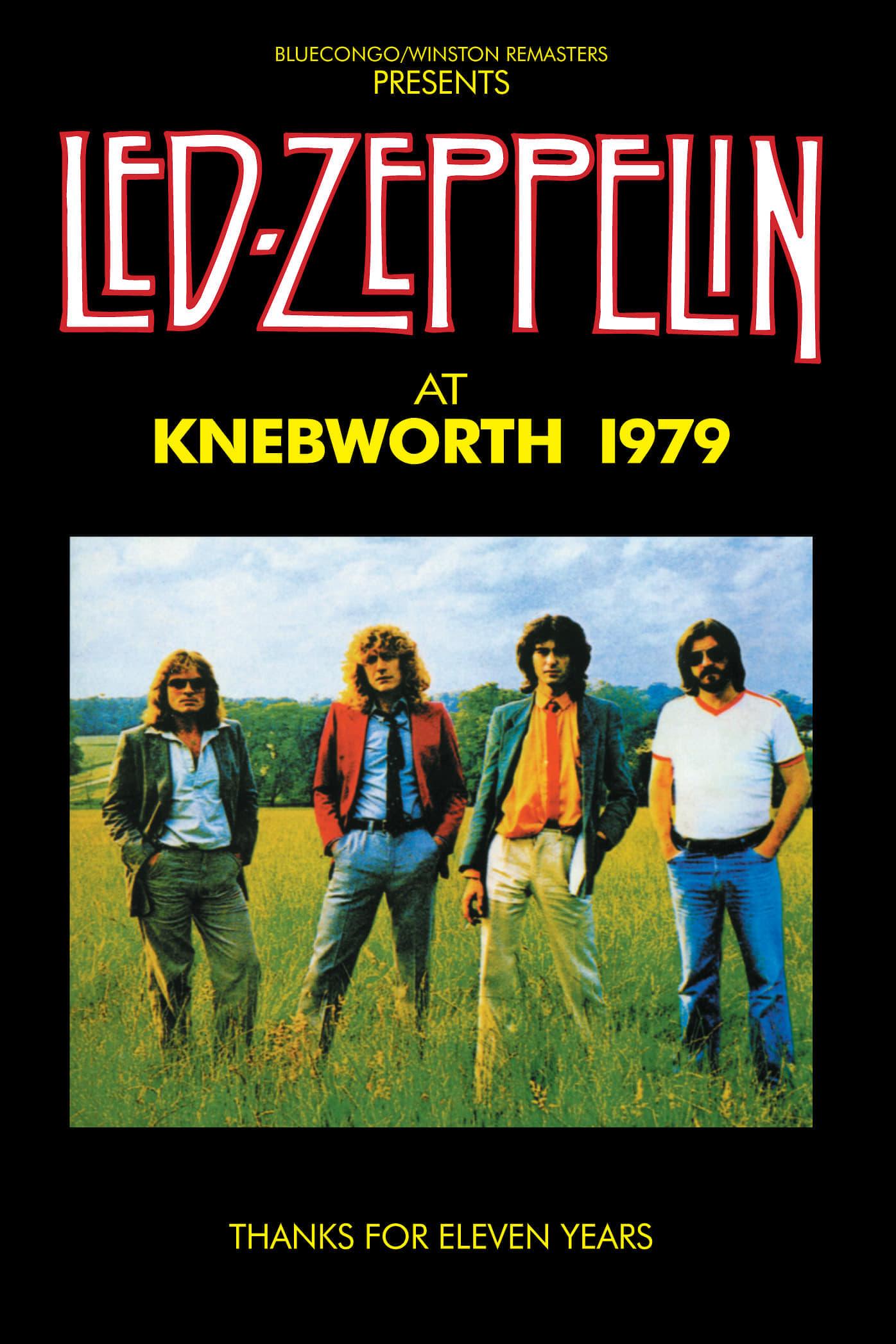 Led Zeppelin - Knebworth Festival poster
