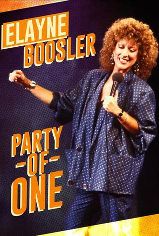 Elayne Boosler: Party of One poster