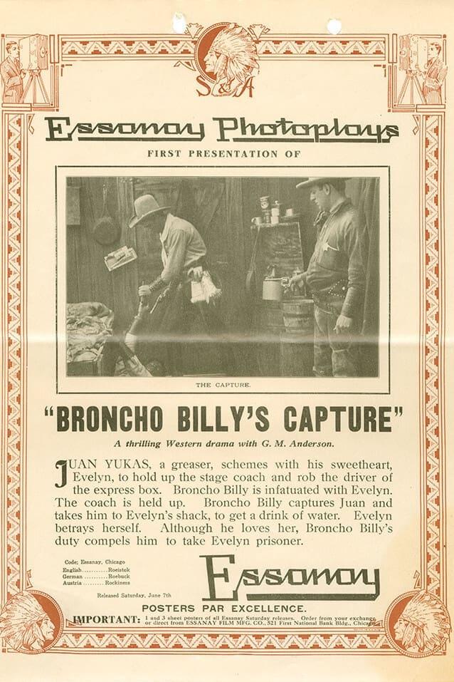 Broncho Billy's Capture poster
