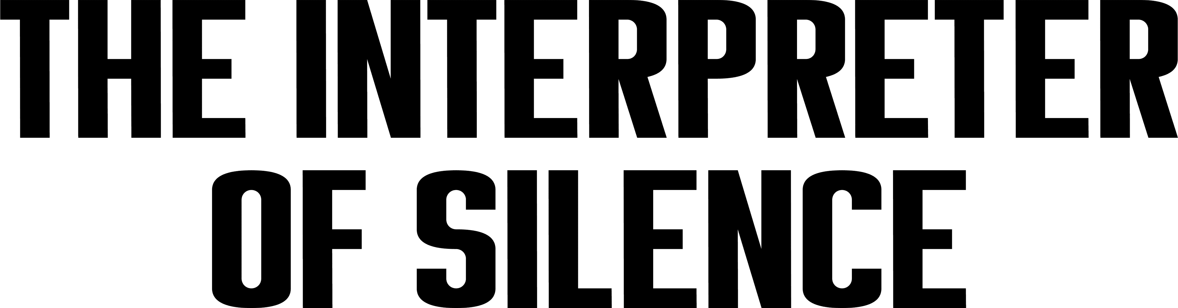 The Interpreter of Silence logo