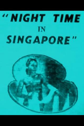 Night Time In Singapore poster