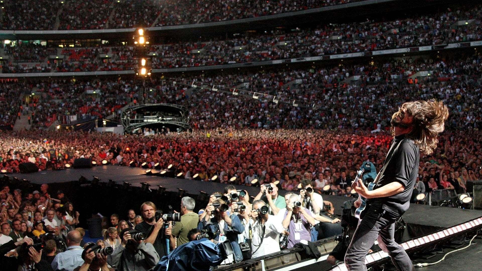 Foo Fighters: Live At Wembley Stadium backdrop