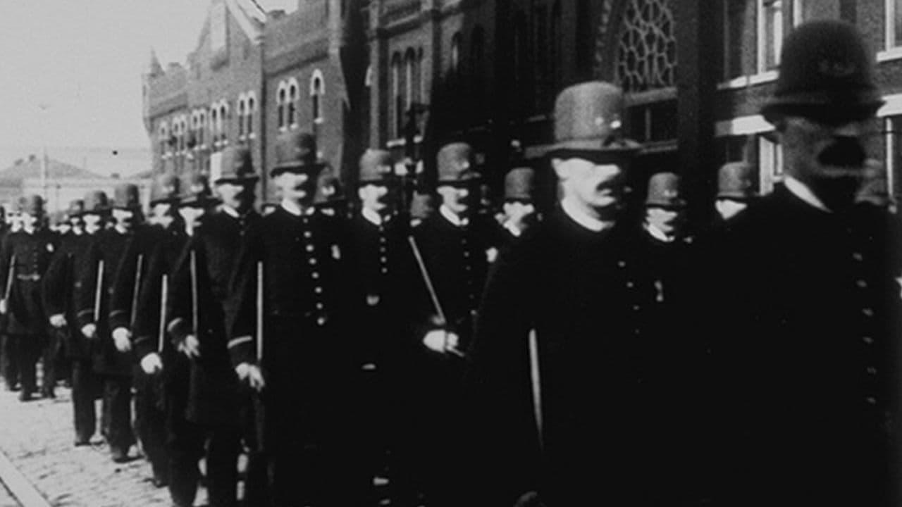 Chicago Police Parade backdrop