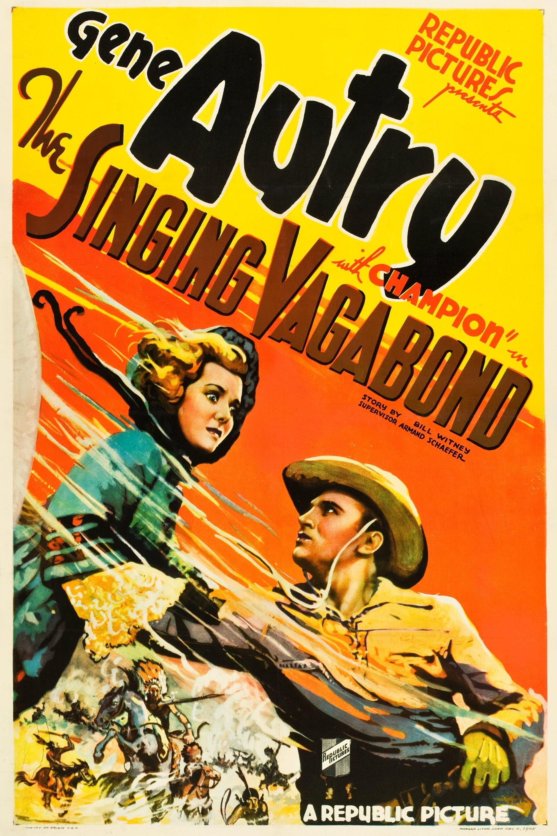 The Singing Vagabond poster