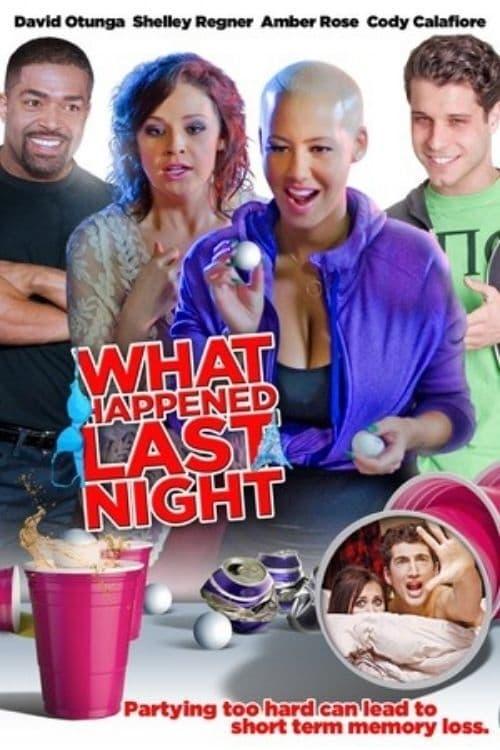 What Happened Last Night poster