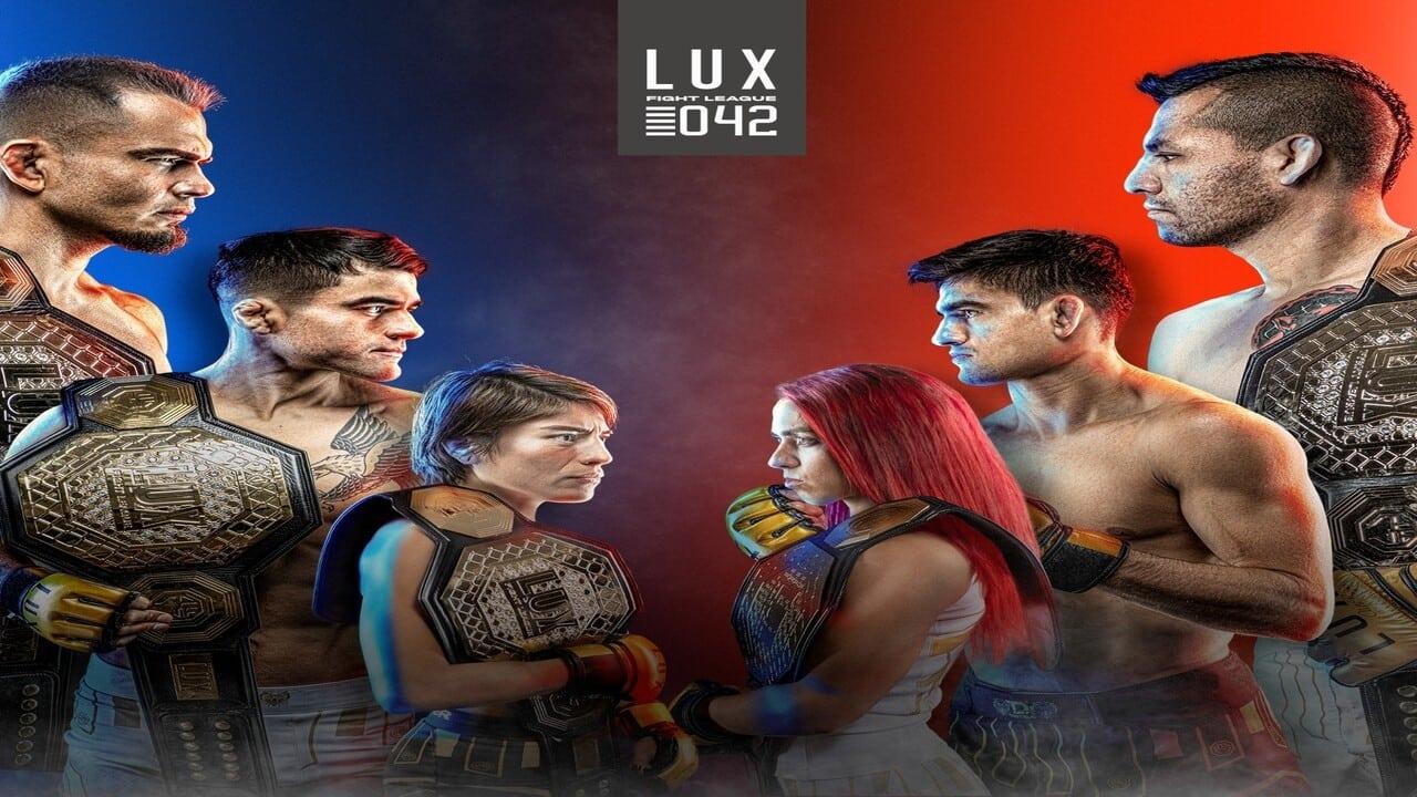 LUX Fight League 042 backdrop