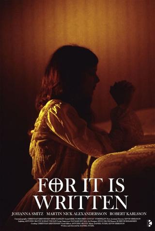 For It Is Written poster