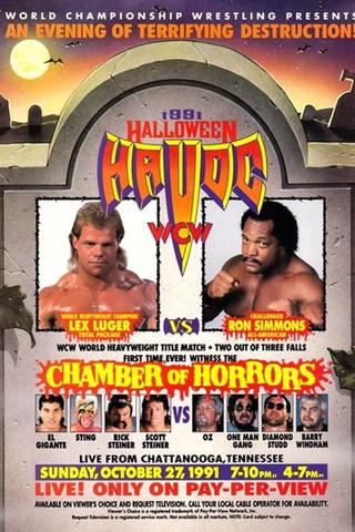 WCW Halloween Havoc '91 poster