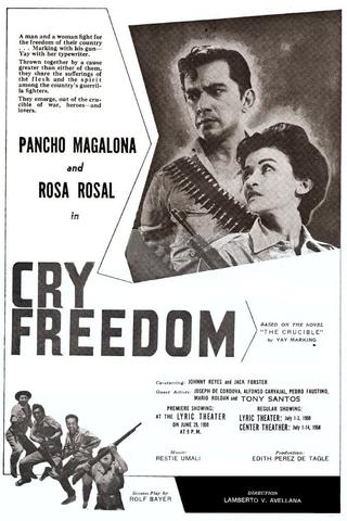 Cry Freedom poster