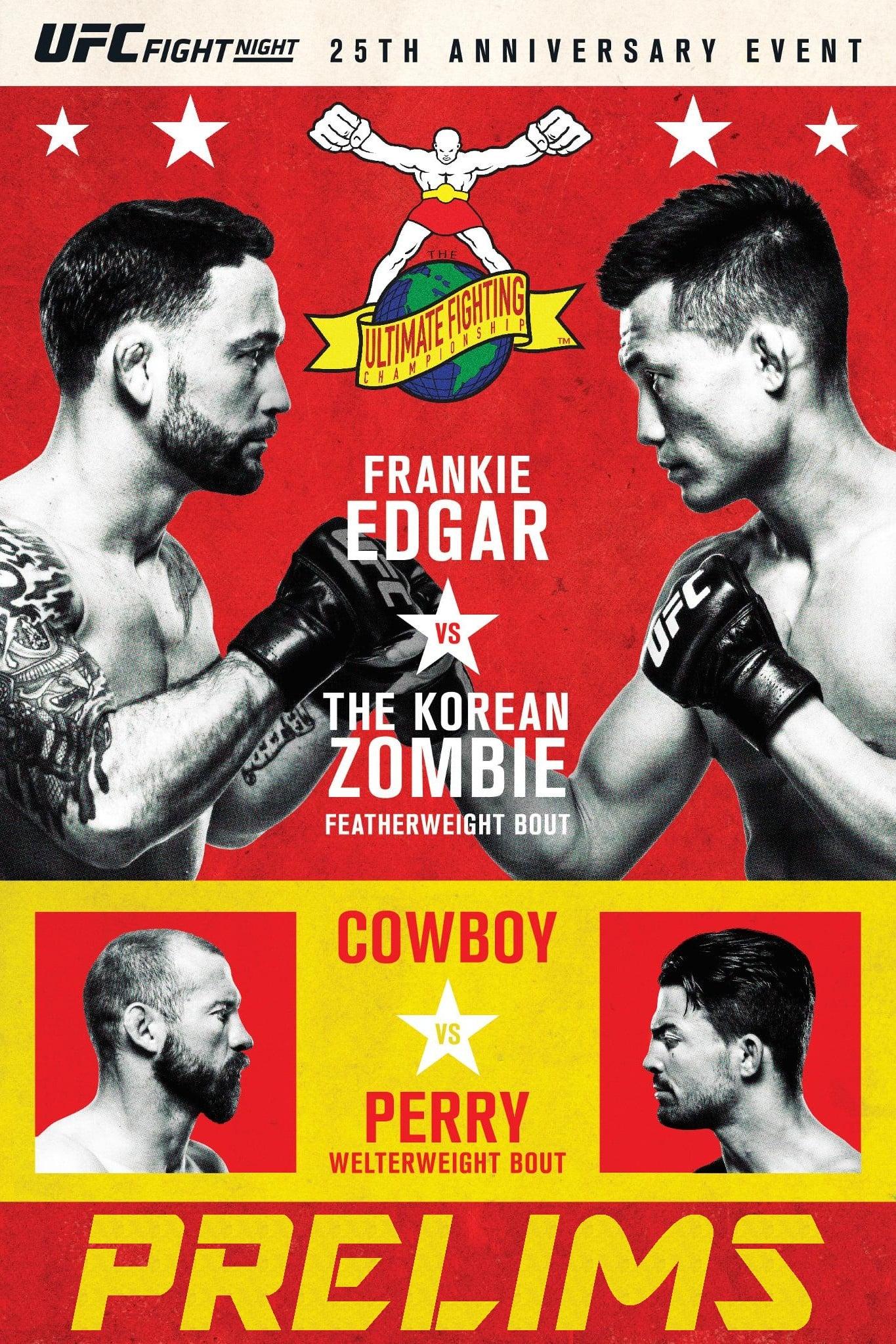 UFC Fight Night  139:  Korean Zombie vs Rodriguez poster