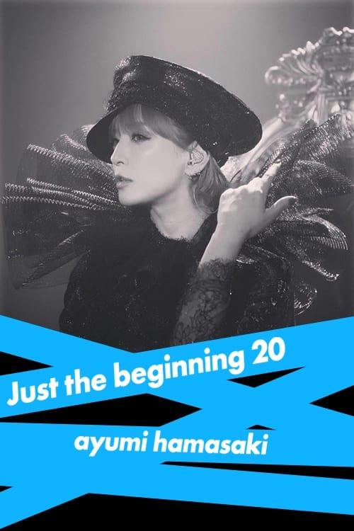 ayumi hamasaki Just the beginning -20- TOUR 2017 at Okinawa Convention Center poster