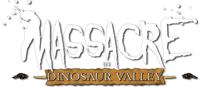 Massacre in Dinosaur Valley logo