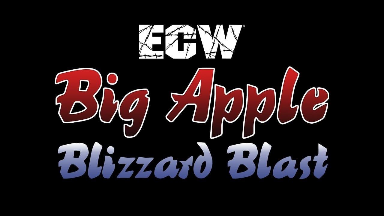 ECW Big Apple Blizzard Blast backdrop