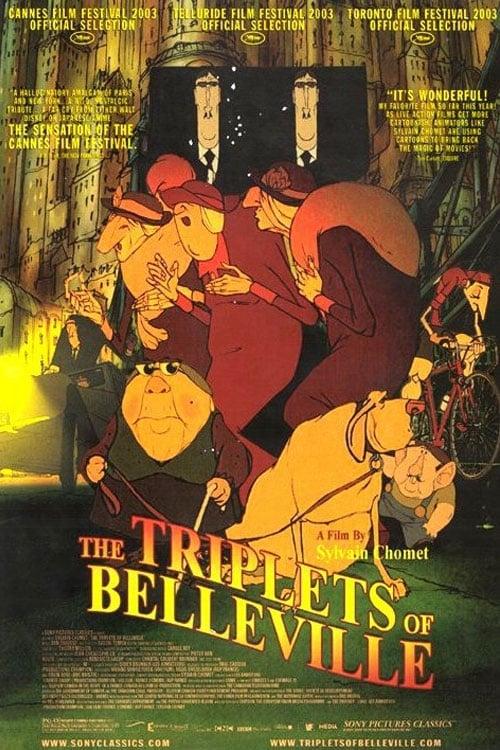 The Triplets of Belleville poster