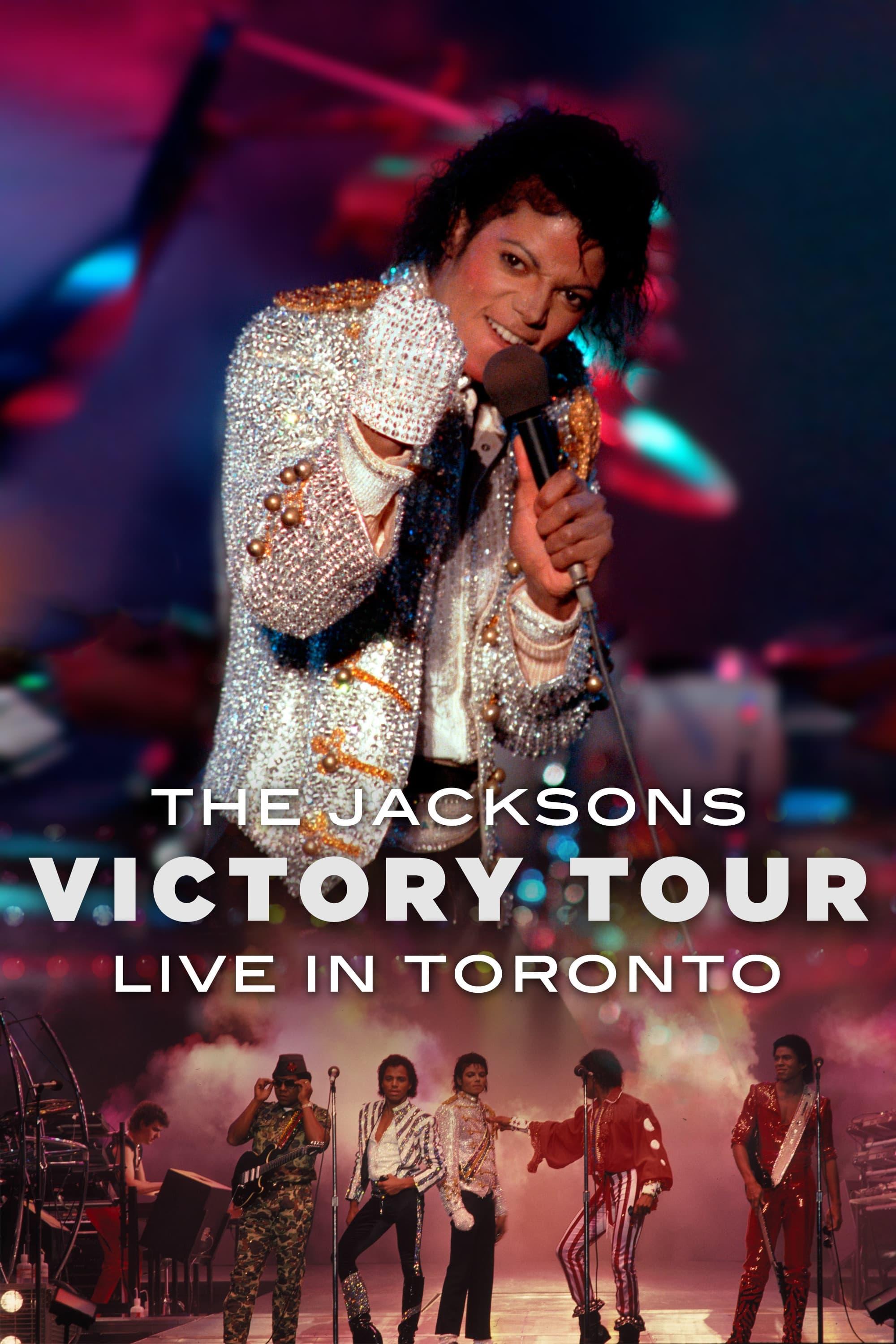 Michael Jackson & The Jacksons - Live Toronto poster