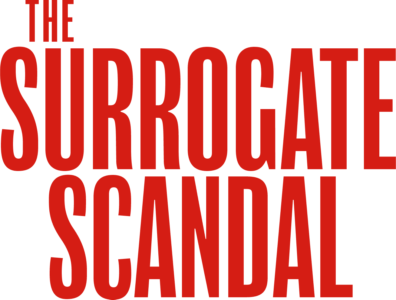The Surrogate Scandal logo