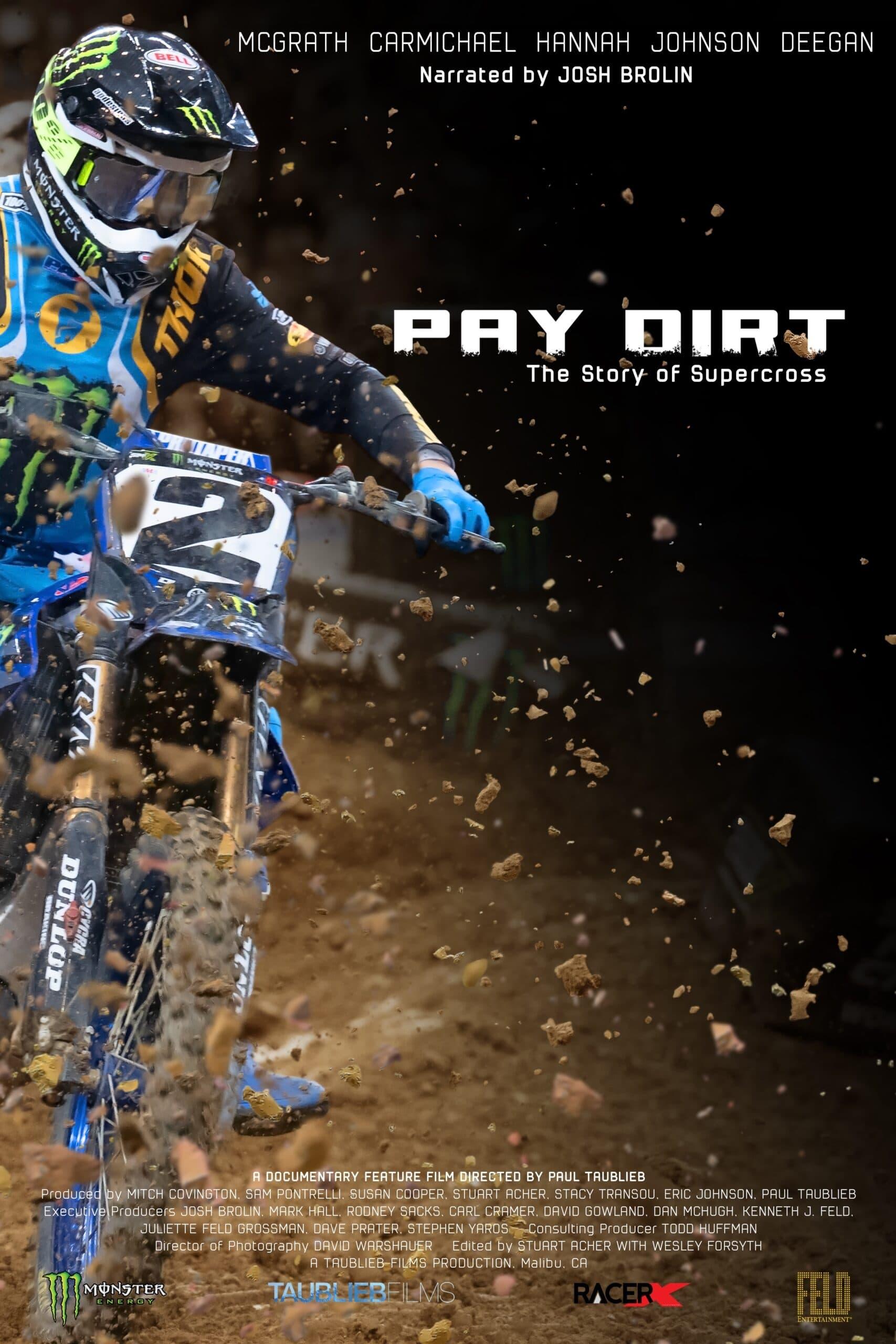 "Pay Dirt: The Story of Supercross" poster