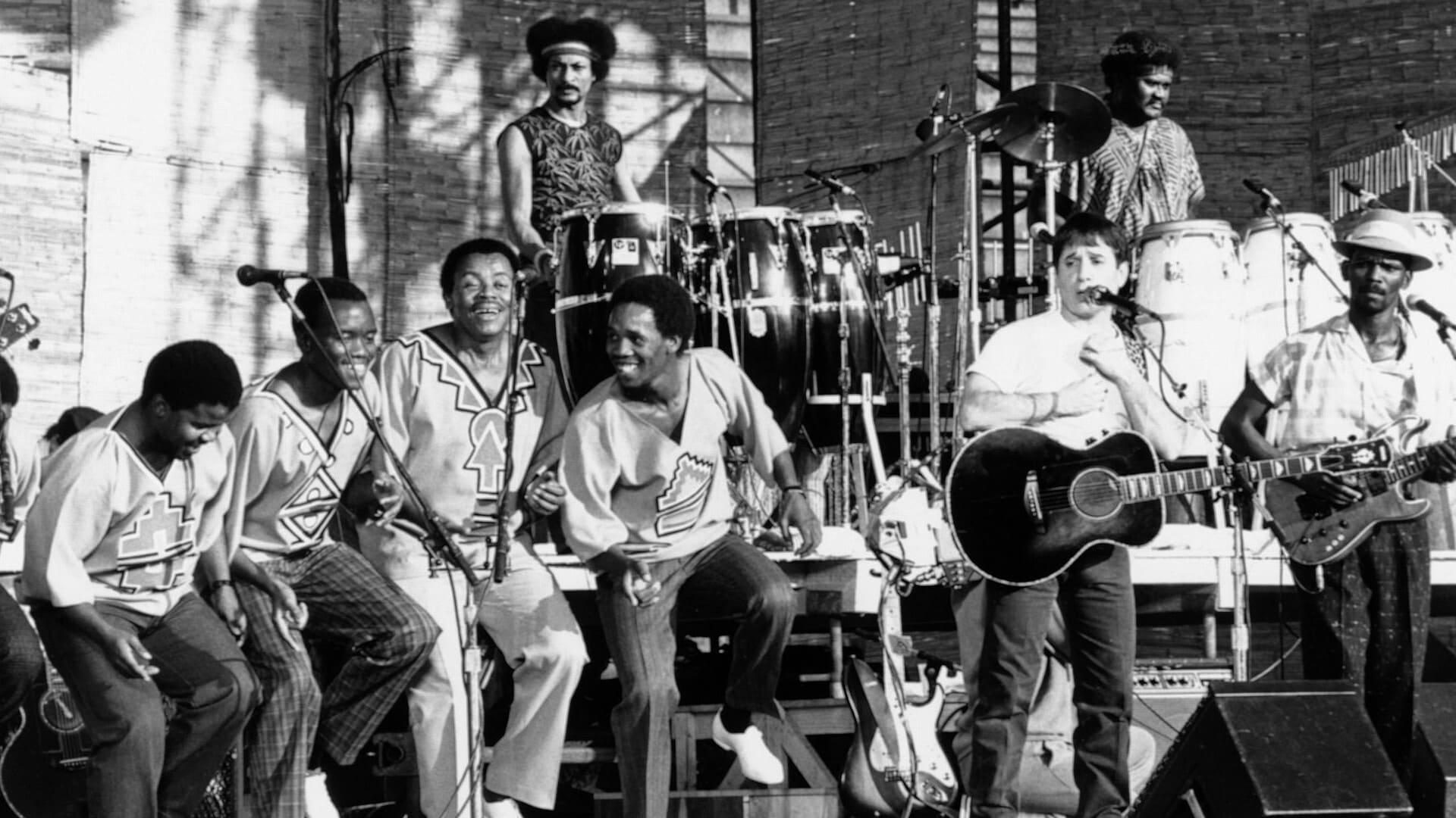 Paul Simon: Under African Skies backdrop