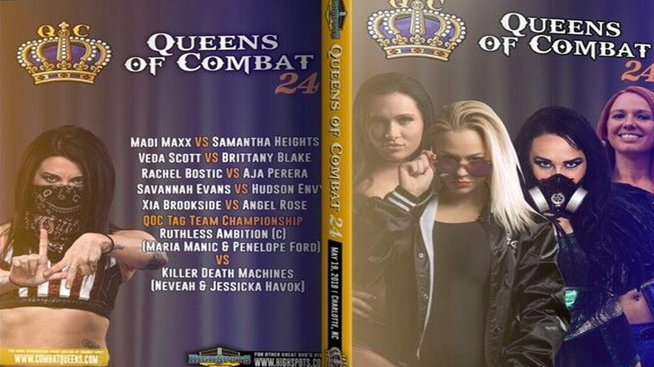 Queens Of Combat QOC 24 backdrop