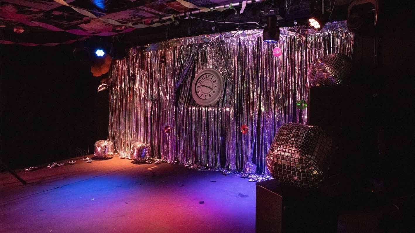 Disco Jones backdrop