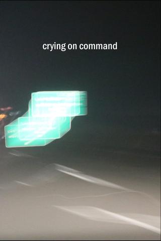 Crying on Command poster