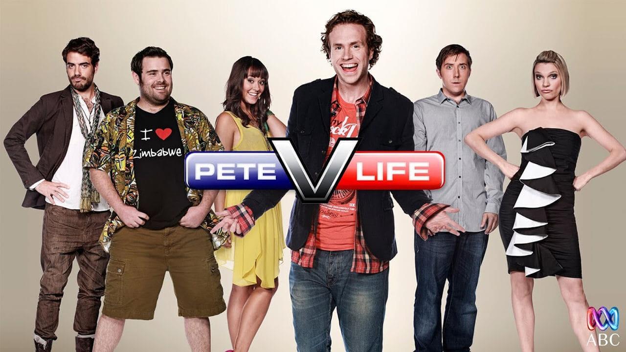 Pete versus Life backdrop