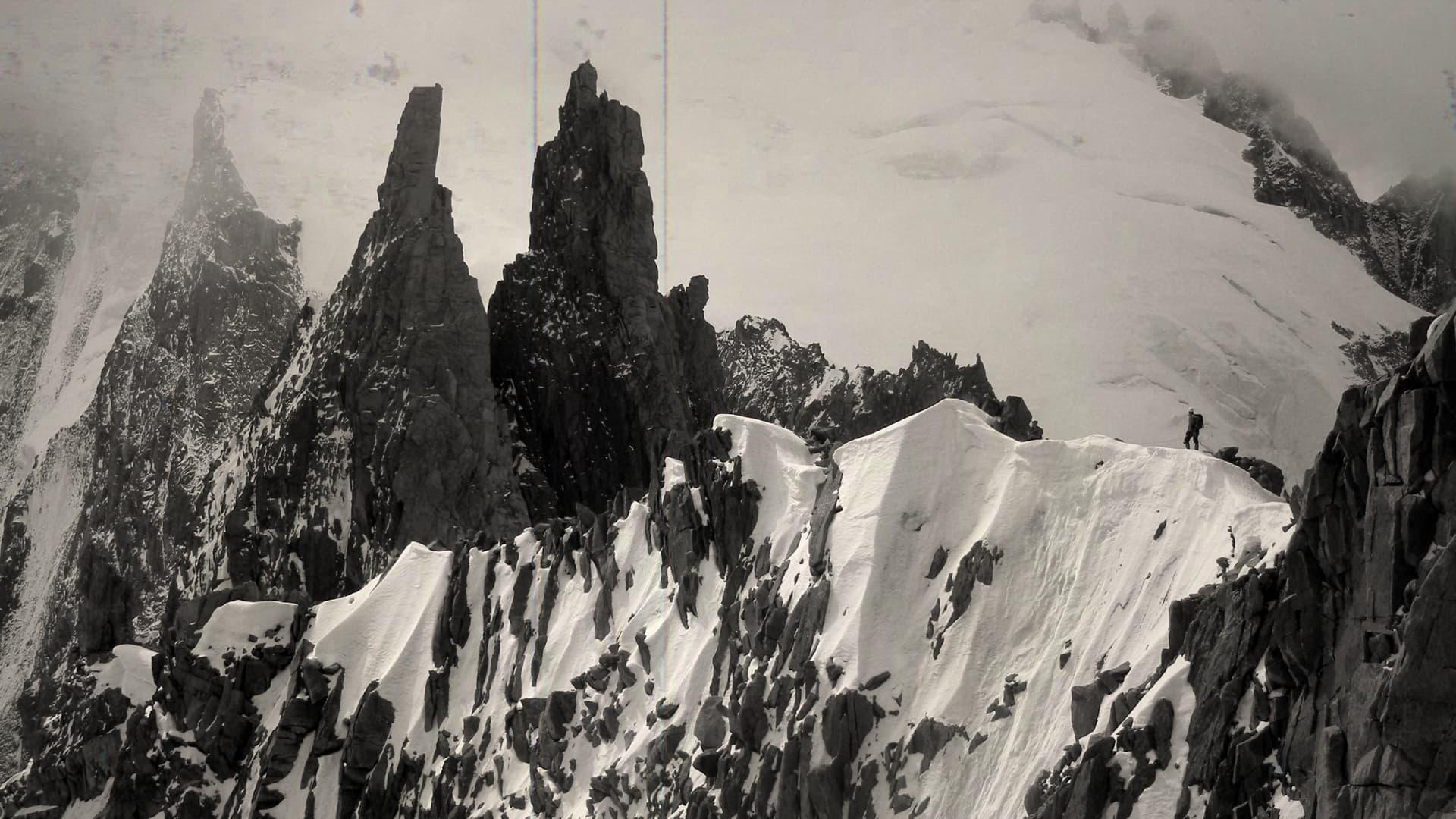 L'Ascension Des Aiguilles Ravanel Et Mummery backdrop