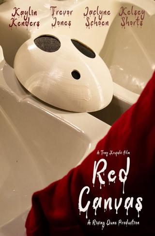 Red Canvas poster