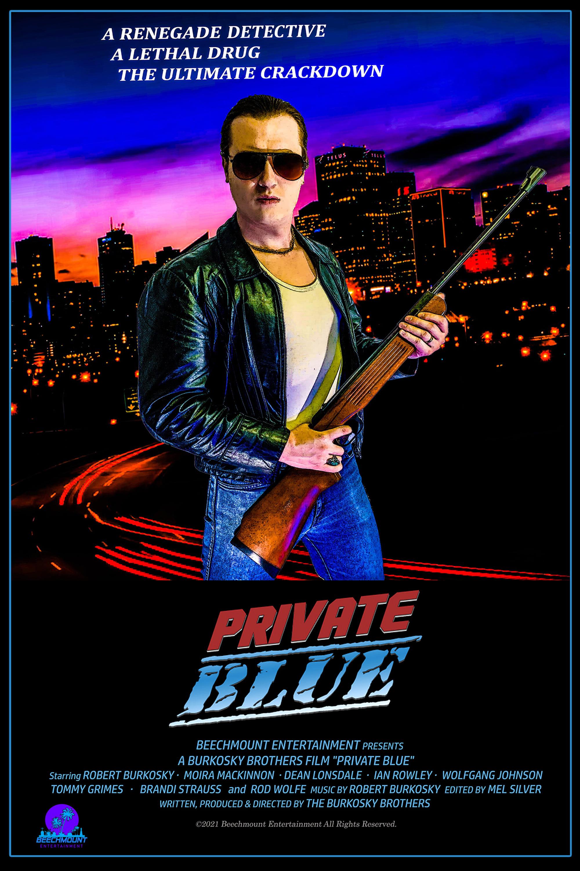 Private Blue poster