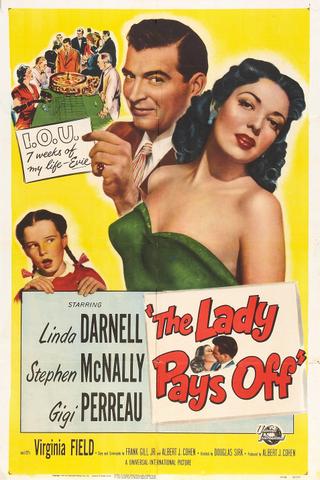 The Lady Pays Off poster