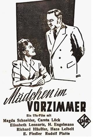 Mädchen im Vorzimmer poster