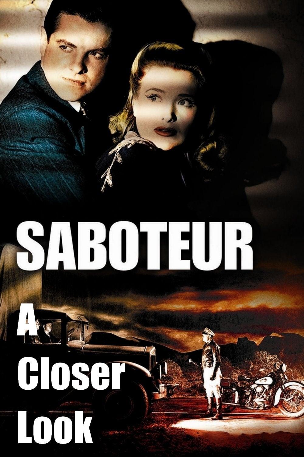 Saboteur: A Closer Look poster