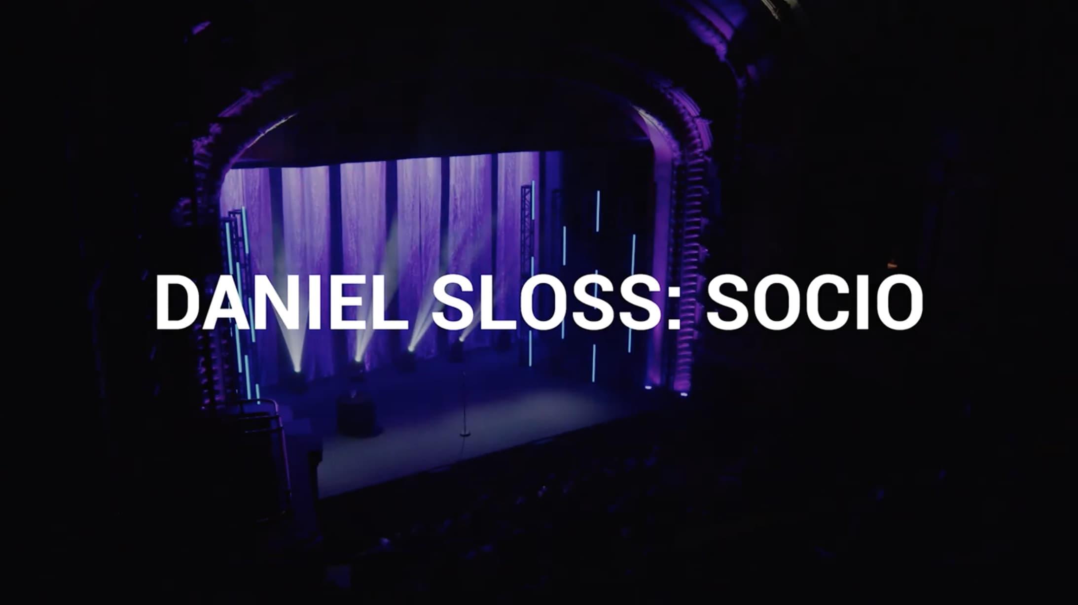 Daniel Sloss: Socio backdrop