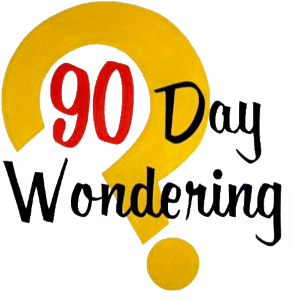 90 Day Wondering logo