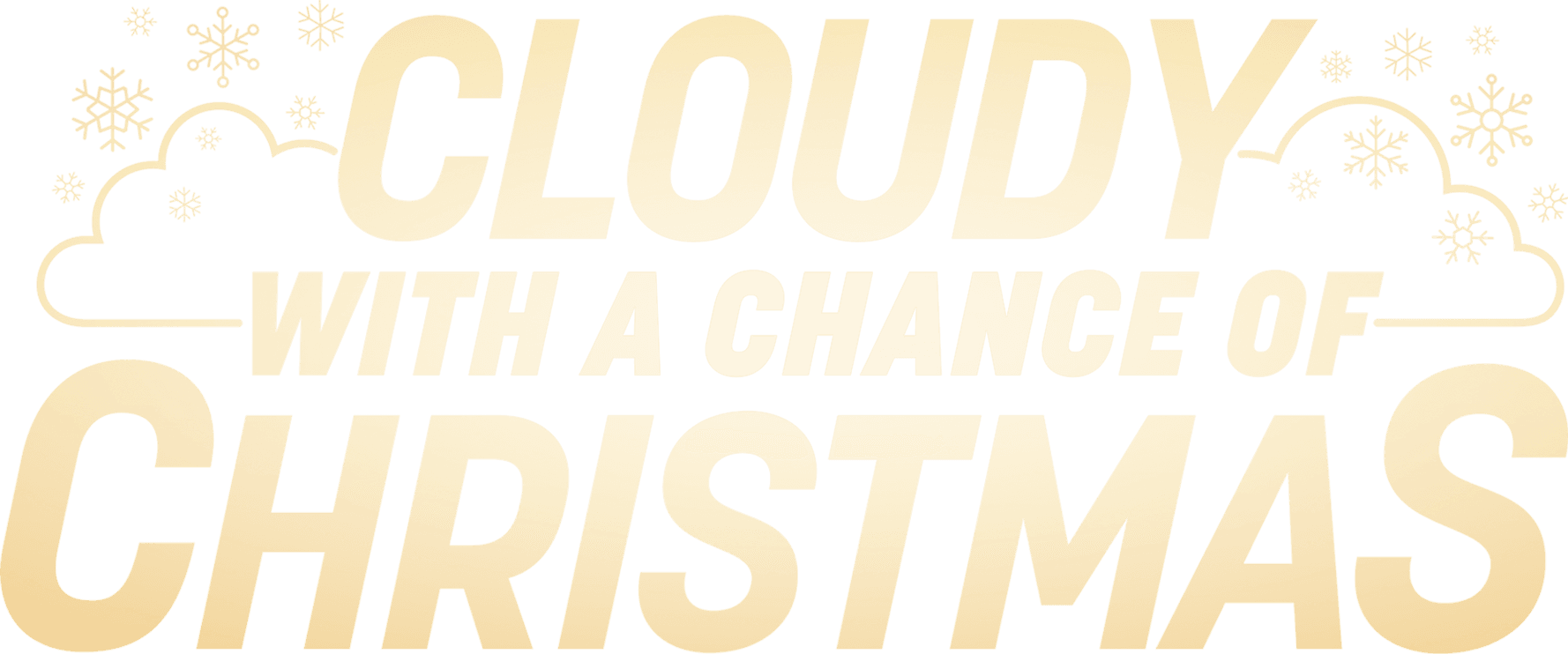 Cloudy with a Chance of Christmas logo