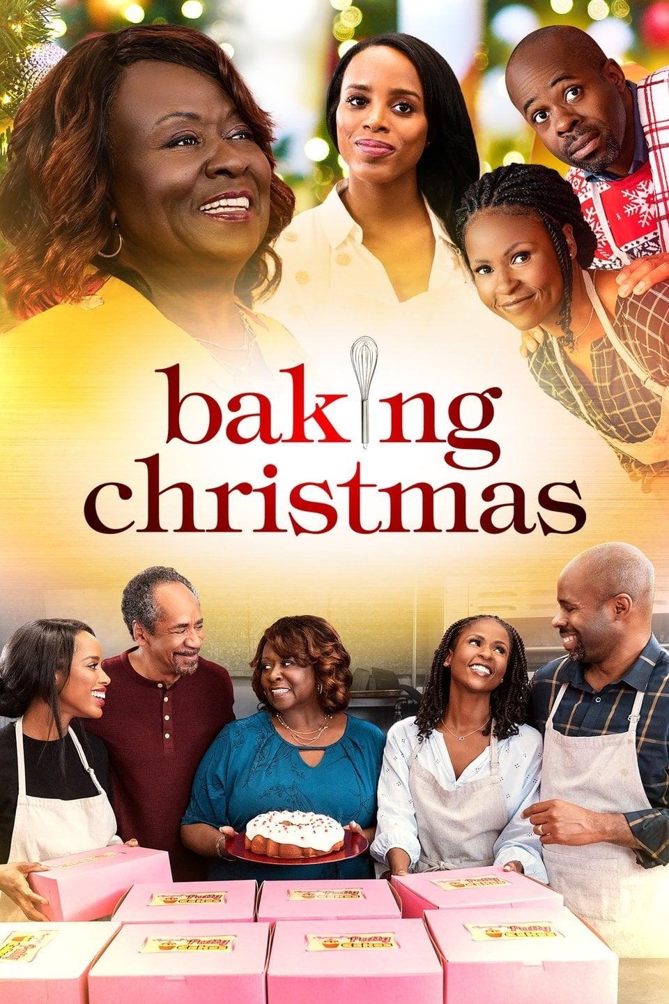 Baking Christmas poster