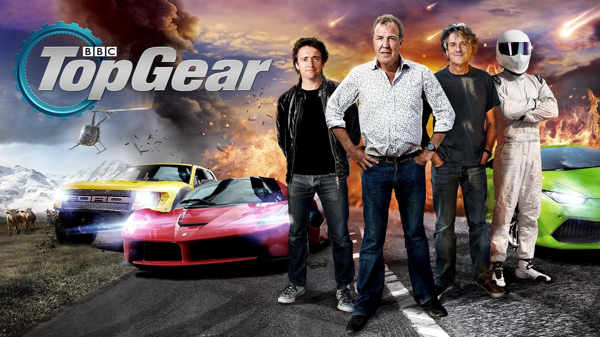 Top Gear: The Big Send Off Special backdrop