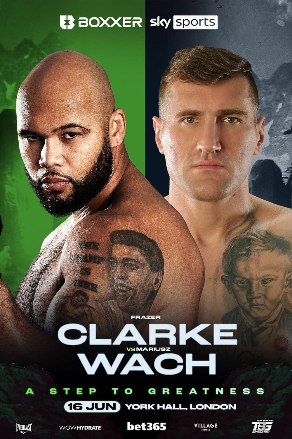 Frazer Clarke vs. Mariusz Wach poster