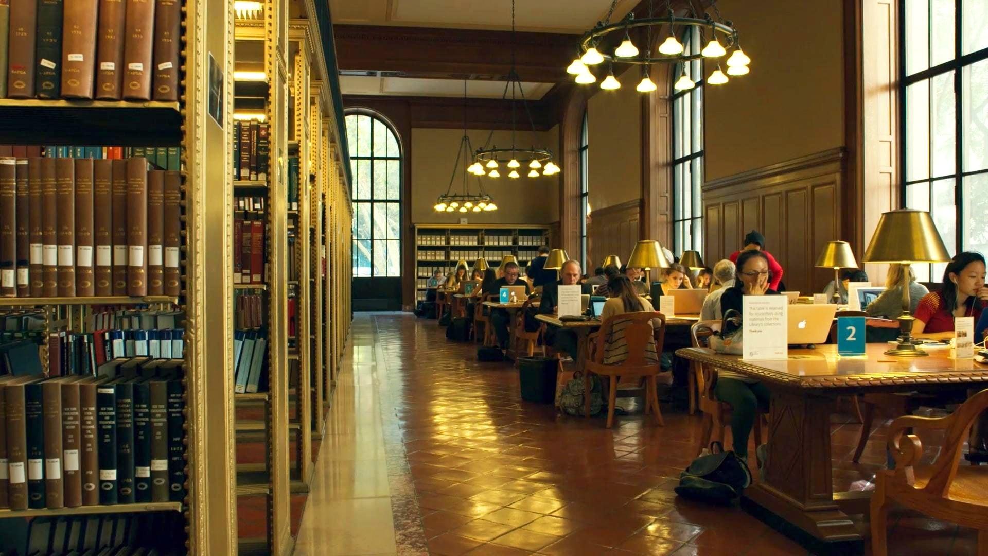 Ex Libris: The New York Public Library backdrop